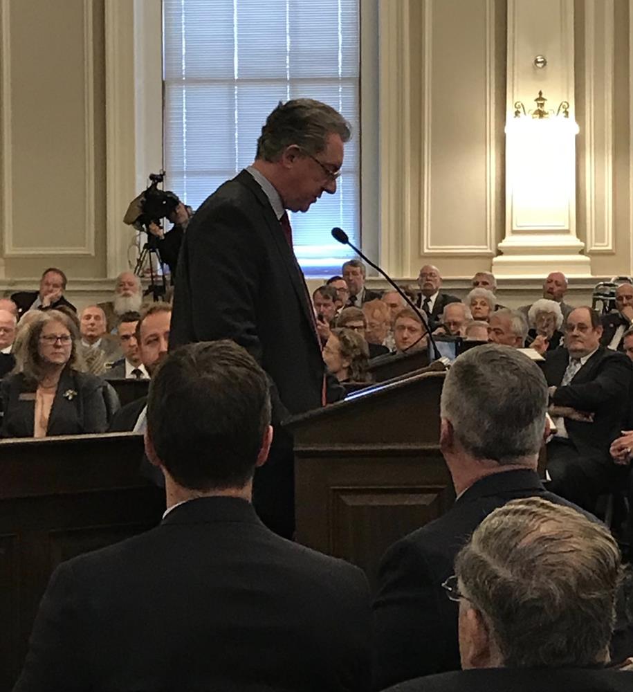 New Hampshire Statehouse Sununu Inauguration 2019